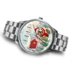 Cute Bulldog Iowa Christmas Special Wrist Watch-Free Shipping