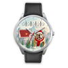 Cute Bulldog Iowa Christmas Special Wrist Watch-Free Shipping
