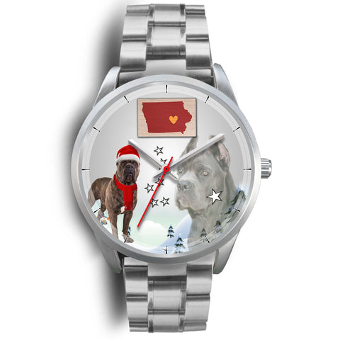 Cane Corso Iowa Christmas Special Wrist Watch-Free Shippimg