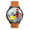 Cute Cane Corso Iowa Christmas Special Wrist Watch-Free Shipping