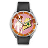 Graceful Brittany Dog Maine Christmas Special Wrist Watch-Free Shipping