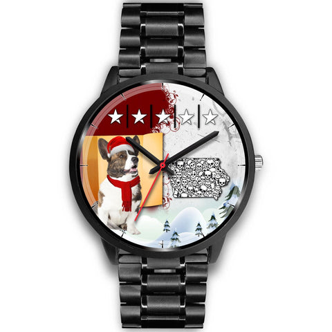 Cardigan Welsh Corgi Iowa Christmas Special Wrist Watch-Free Shipping