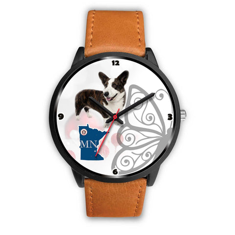 Cardigan Welsh Corgi Minnesota Christmas Special Wrist Watch-Free Shipping