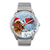 Cavalier King Charles Spaniel Iowa Christmas Special Wrist Watch-Free Shipping