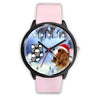 Cavalier King Charles Spaniel Indiana Christmas Special Wrist Watch-Free Shipping