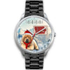 Tibetan Mastiff Iowa Christmas Special Wrist Watch-Free Shipping