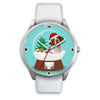 Brittany Dog Colorado Christmas Special Wrist Watch-Free Shipping