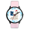 Samoyed Dog Minnesota Christmas Special Wrist Watch-Free Shipping