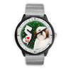 Lhasa Apso Dog New Jersey Christmas Special Wrist Watch-Free Shipping
