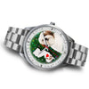 Cheerful Lhasa Apso Dog New Jersey Christmas Special Wrist Watch-Free Shipping