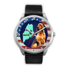 Lovely Bloodhound Dog Maine Christmas Special Wrist Watch-Free Shipping