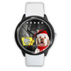 Clumber Spaniel Iowa Christmas Special Wrist Watch-Free Shipping