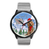 Cocker Spaniel Iowa Christmas Special Wrist Watch-Free Shipping