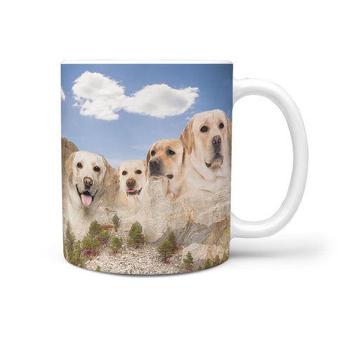 Labrador Retriever Rushmore Print 360 Mug