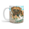 Amazing Boxer Dog Rushmore Mount Print 360 White Mug