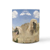 Afghan Hound Mount Rushmore Print 360 Mug