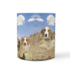 American Foxhound Mount Rushmore Print 360 Mug