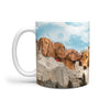 Lovely Vizsla Dog Mount Rushmore Print 360 White Mug