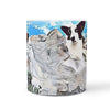 Cardigan Welsh Corgi Mount Rushmore Print 360 White Mug