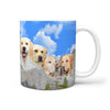 Labrador Retriever On Mount Rushmore Print 360 Mug