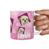 Shih Tzu Dog Love Print 360 White Mug