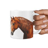 Morgan horse Print 360 White Mug