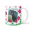Angus Cattle (Cow) Print 360 White Mug