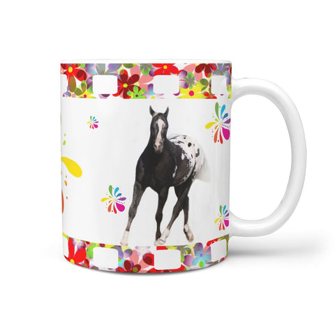 Appaloosa Quarter horse Print 360 White Mug