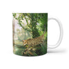 Bengal Cat In Jungle Print 360 Mug