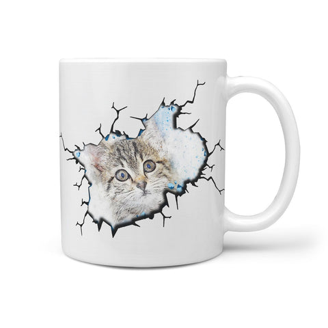 Amazing Cat Art Print 360 Mug