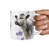 Speckle Park Cattle (Cow) Print 360 White Mug