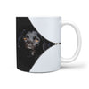 Black Labrador On Black Print 360 Mug
