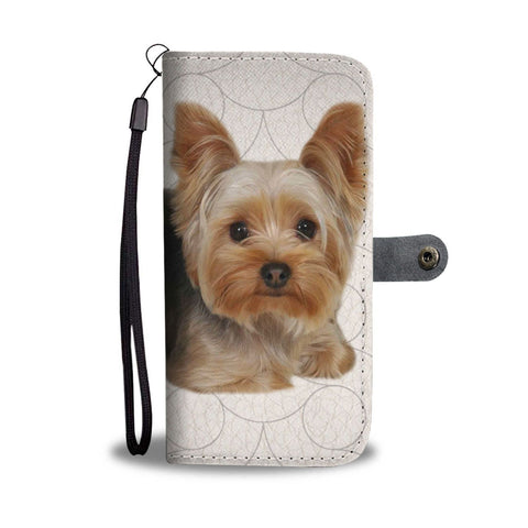 Yorkshire Terrier (Yorkie) Print Wallet Case-Free Shipping
