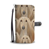 Afghan Hound Dog Print Wallet Case- Free Shipping