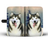 Alaskan Malamute Dog Wallet Case- Free Shipping