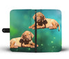 Vizsla Dog Puppy Print Wallet Case-Free Shipping