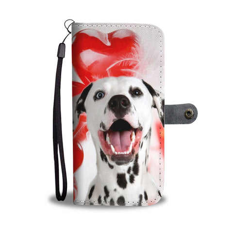 Dalmatian Dog Wallet Case- Free Shipping