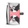 Lovely Japanese Chin Dog Print Wallet Case-Free Shipping
