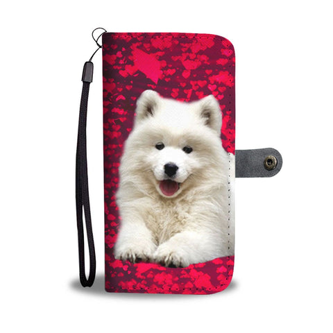 Samoyed Dog Print Wallet Case-Free Shipping