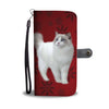 Ragdoll Cat Print Wallet Case-Free Shipping