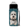 Dandie Dinmont Terrier Print Wallet Case-Free Shipping