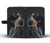 Amazing Bluetick Coonhound Dog Print Wallet Case-Free Shipping