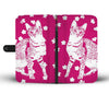 Savannah Cat Print Wallet Case-Free Shipping
