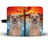 Border Terrier Print Wallet Case- Free Shipping