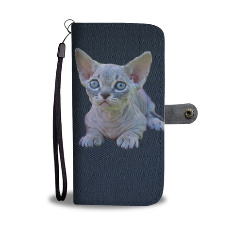Lovely Minskin Cat Print Wallet Case-Free Shipping