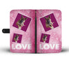 Belgian Malinois Dog with Love Print Wallet Case-Free Shipping