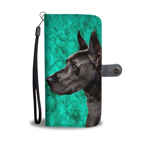 Great Dane Dog Art Print Wallet Case-Free Shipping