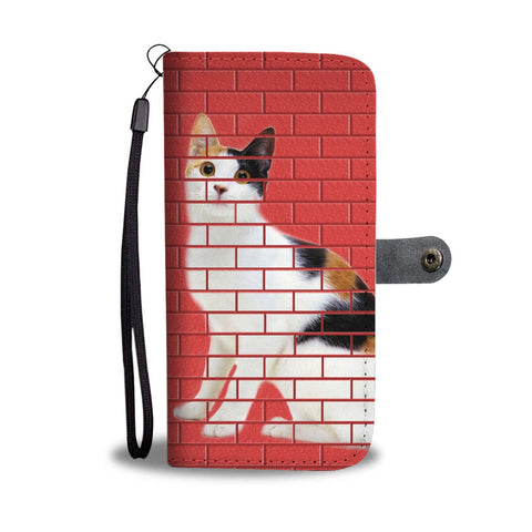 Japanese Bobtail Cat Print Wallet Case-Free Shipping