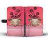 Miniature pig Print Wallet Case-Free Shipping