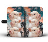 Miniature Pig Print Wallet Case- Free Shipping